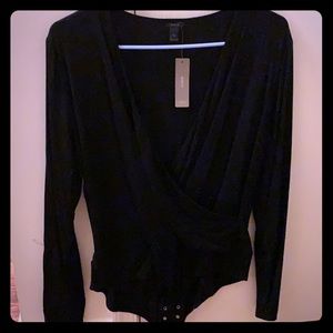 Black J Crew Body Suit